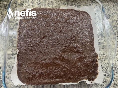 Az Malzemeli Elmalı Browni Kek Un Yağ Süt Şeker Yok Nefis Yemek