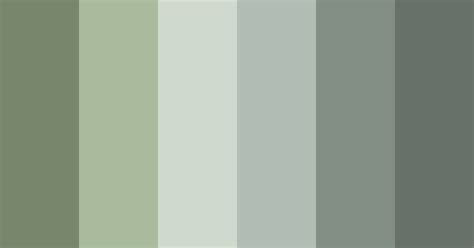 Smokey Green And Gray Color Scheme » Gray » SchemeColor.com