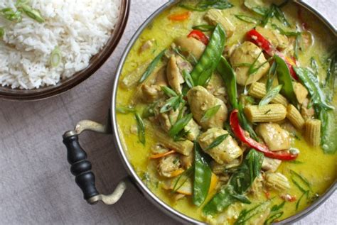 Slow Cooker Coconut Ginger Chicken And Vegetables Simple Bites