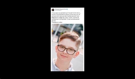 Suicide De Lucas 13 Ans Victime D Homophobie Pluie D Hommages Les