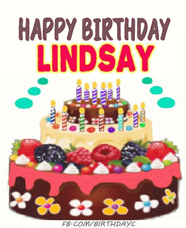 LINDSAY | Happy Birthday