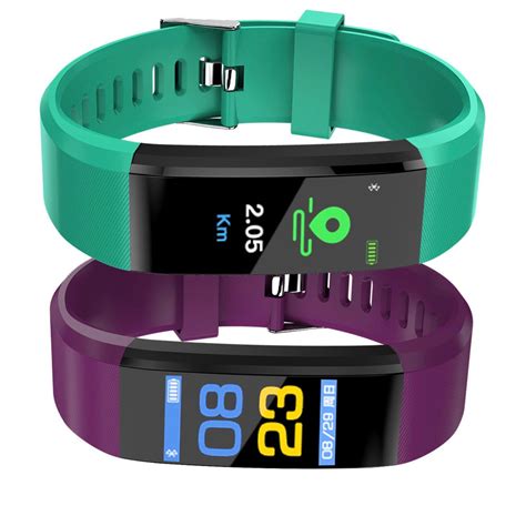 ID115 PLUS Kleur Screen Smart Armband Sport Stappe Grandado