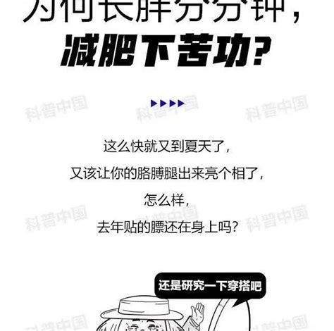 为什么长胖很容易，减肥却 难比登天 ？背后的原因终于找到了 消耗 脂肪 科普