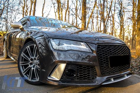 Sra Covers Front Bumper Suitable For Audi A G Rs Design