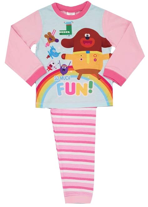 Girls Hey Duggee Pyjamas Fun Pyjama Planet