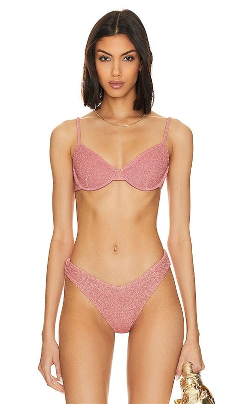 Beach Riot Camilla Bikini Top In Pink Sugar Plum Editorialist