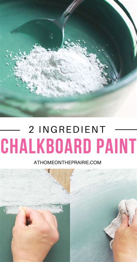 How To Make Homemade Diy Chalkboard Paint Artofit