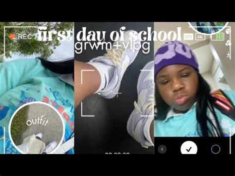 First Day Of School Th Grade Grwm Mini Vlog Youtube