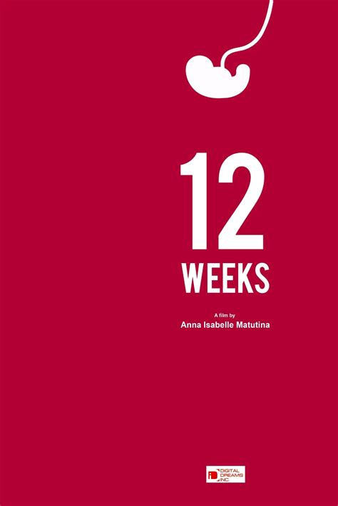 12 Weeks (2022) - Posters — The Movie Database (TMDB)