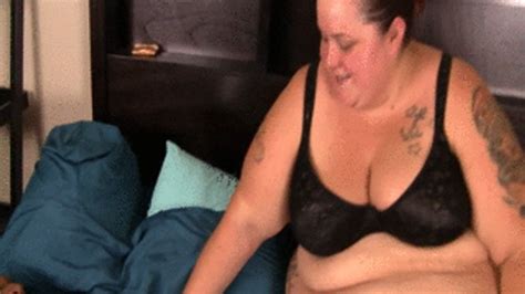 BBW Monika Mynx Has Wrapped B Man Max In Plasticwrap Doing C And B The Best BBW