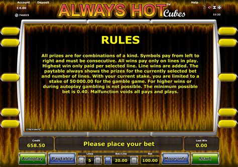 Always Hot Cubes Novoline Spielautomaten
