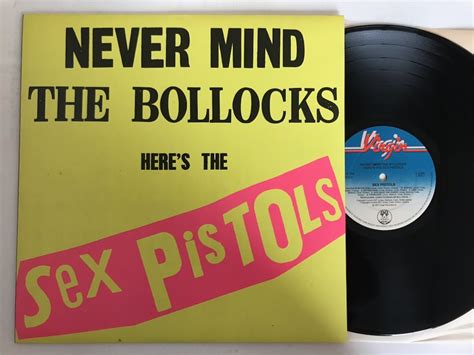 Uk Sex Pistols Never Mind The Bollocks Virgin