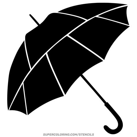 printable umbrella stencils 2