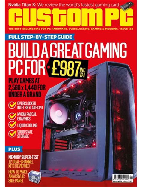 Custom PC Magazine Issue 158 Gareth Halfacree