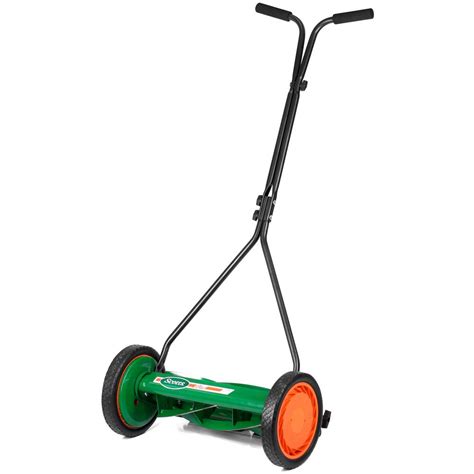 Scotts Scott's 16 in. Manual Walk Behind Push Reel Lawn Mower-415-16S ...