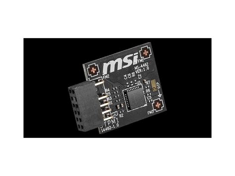 Msi Accessory Tpm Spi Tpm Module Spi Retail Walmart