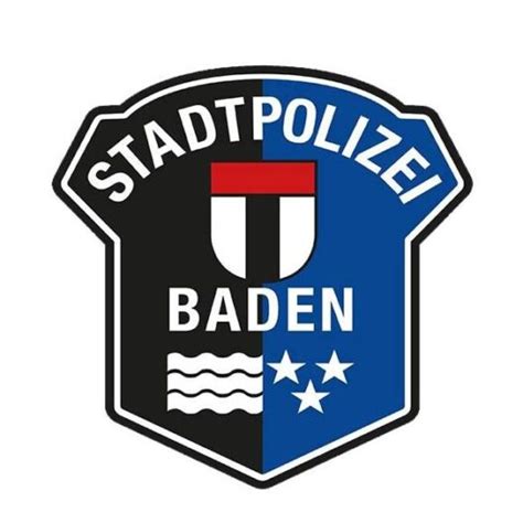 Stadtpolizei Baden sorgt für öffentliche Sicherheit und Ordnung