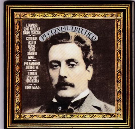 Giacomo Puccini Trittico 3 Cd Maazel Cotrubas Domingo Scotto