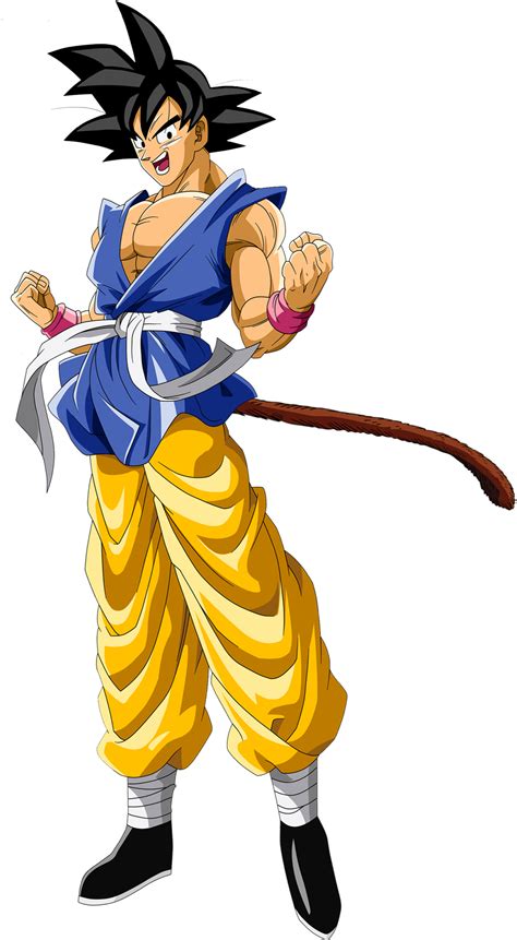 Goku Clipart Full Body Goku Adulto Dragon Ball Gt Png Download Full Size Clipart 563713