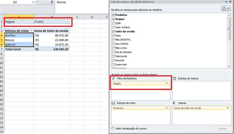 Dica Especial Separando Dados Do Filtro De Uma Tabela Din Mica Excel