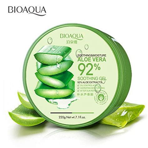 Bioaqua 92 Aloe Vera Extracts Hydrating Acne Spot Removing Face Night Cream Replenishiment