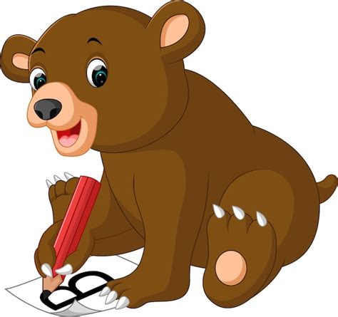 Premium Vector Cute Bear Cartoon