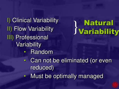 Ppt Improving Patient Flow By Managing Variability Powerpoint