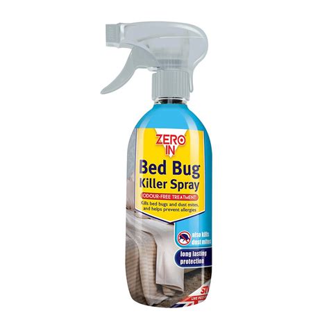 Zero In 500 Ml Bed Bug Killer Spray Long Lasting Solvent Free