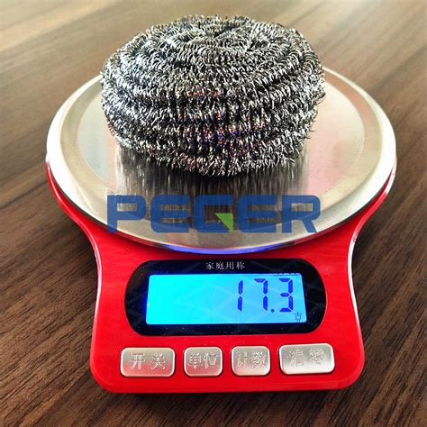 Ce Standard Stainless Steel Scourer Metal Wire Scrubber China