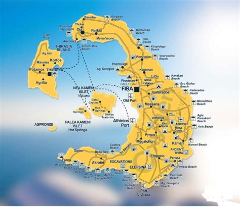 Isla Santorini Historia Ubicaci N Geogr Fica Mapa Lugares