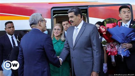 Nicol S Maduro Llega A Pek N Para Reunirse Con Xi Jinping Dw