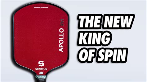 Spartus Apollo Review The New Highest Spinning Paddle In 2024 YouTube