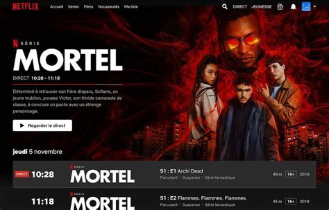 Avec sa nouvelle fonction Direct Netflix invente la télévision c