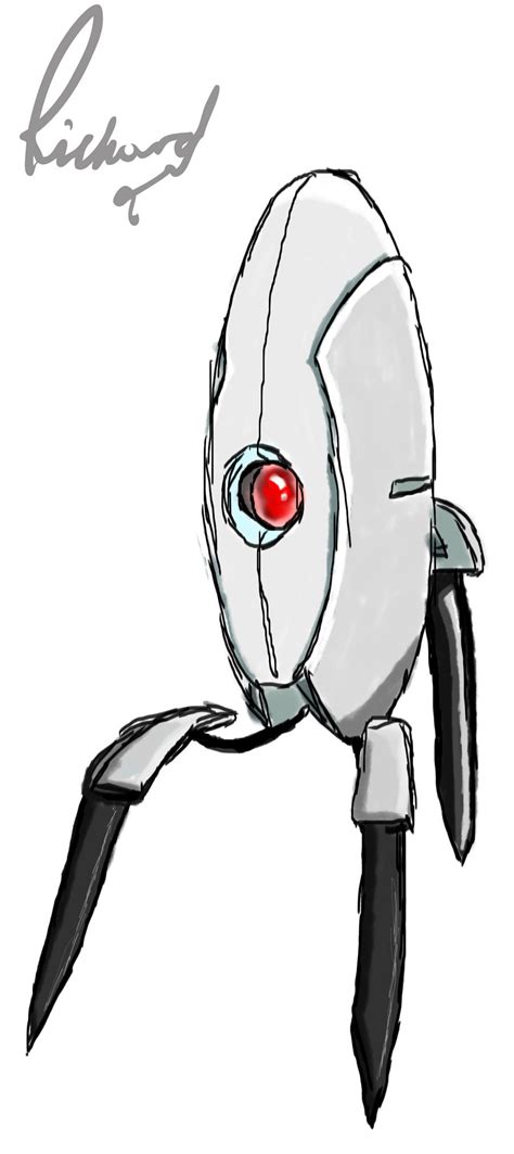 Portal Turret By Rchdetc On Deviantart