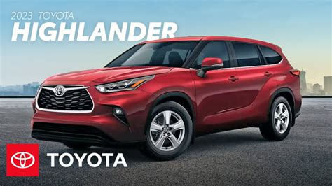 2023 Toyota Highlander Overview Toyota Youtube