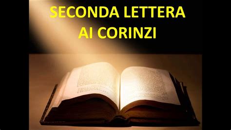 Seconda Lettera Ai Corinzi Capitolo Youtube