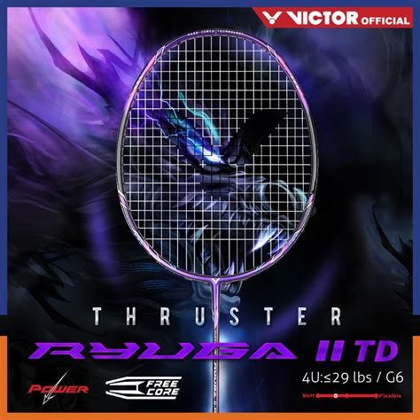 Jual Raket Badminton Victor Thruster K Ryuga Ii Td Tk Ryuga Ii Td