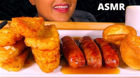 Asmr Sausages Hash Browns Mukbang Uk Mukbang Youtube