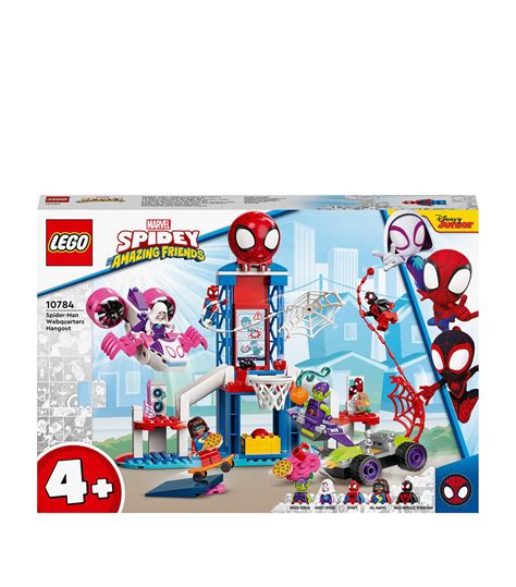 Lego Marvel Spider Man Webquarters Hangout Set 10784 Harrods UK