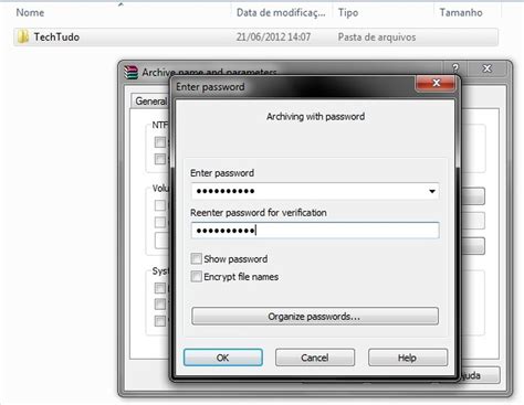 Como Colocar Senha Em Arquivos Rar