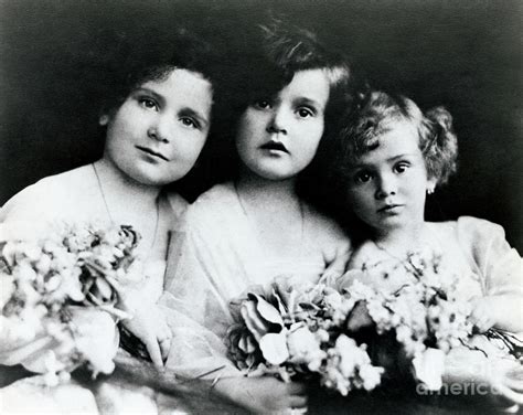 The Gabor Sisters As Children Photograph by Bettmann - Pixels