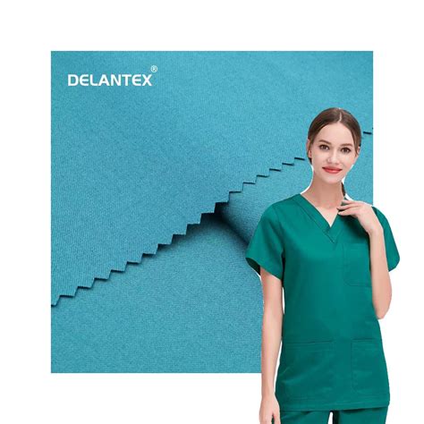 Delantex Wholesale Trs Antimicrobial Polyester Rayon Spandex Fabric For