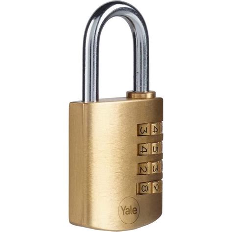 Yale Y B Cadenas Combinaison En Laiton Mm Cadenas