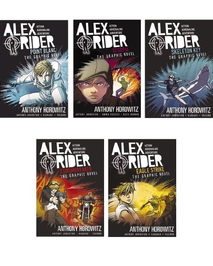 Product: ALEX RIDER GRAPHIC NOVELS - Pack - School Essentials