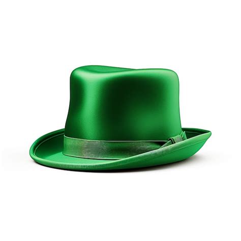 Premium Photo St Patricks Hat With Clover Vector Illustration