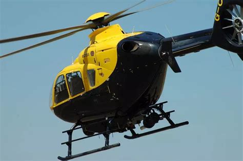 Police helicopter deployed after three people flee from car in village ...