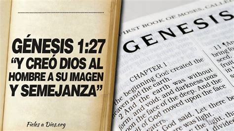 🙏 Génesis 127 Y CreÓ Dios Al Hombre A Su Imagen Y Semejanza 📖