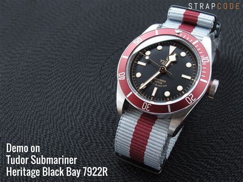 FS NATO Strap Show By Tudor Black BAY 7922R PVD Black Hardware