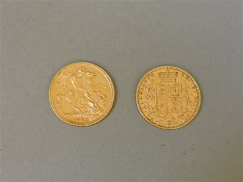 Lot 102 Two Victorian Gold Sovereigns