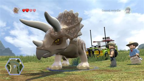 LEGO Jurassic World Isla Nublar Open World Free Roam Gameplay HD